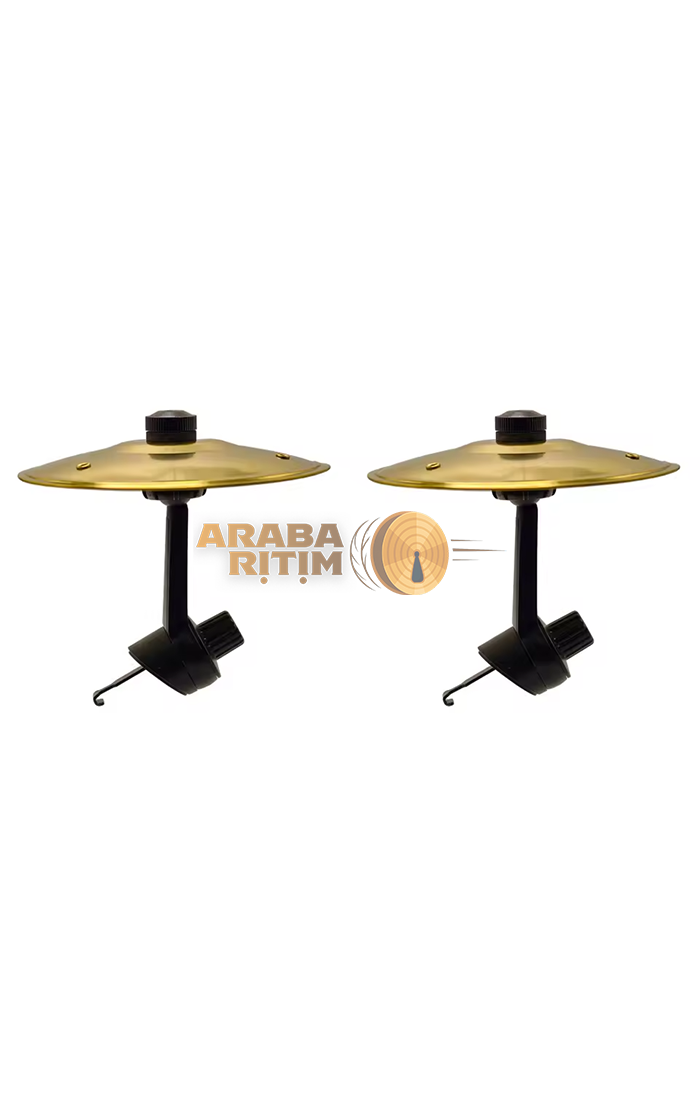 ArabaRitim™ - Mini Araba Davul Zil | Klipsli Araç Havalandırma Dekoru